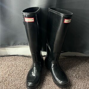 Hunter Black Boots